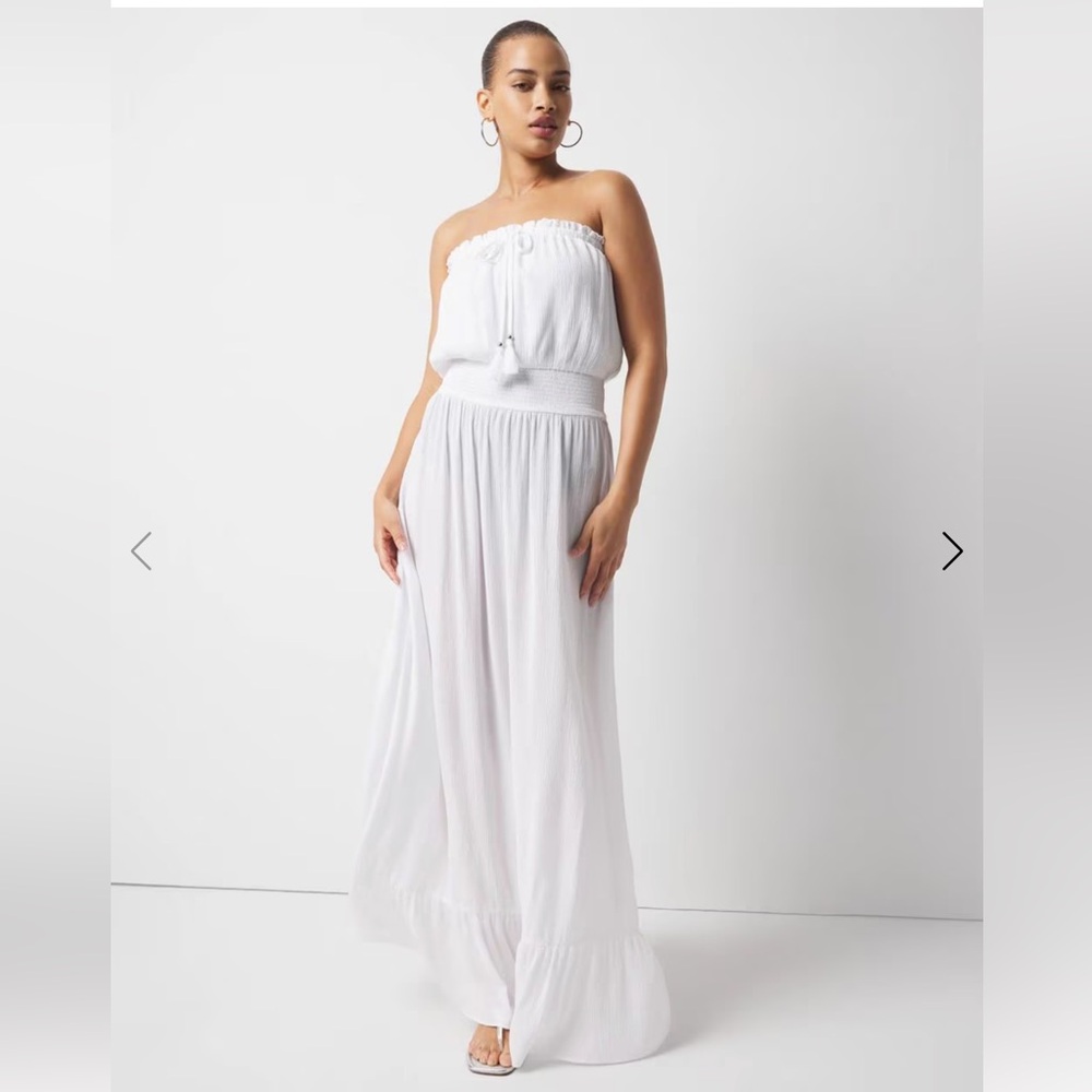 NWT Gorgeous Maxi Dress & Swim Cover-up with Tassel!